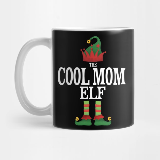 Cool Mom Elf Matching Family Group Christmas Party Pajamas by uglygiftideas